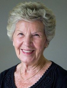 Frances, smiling