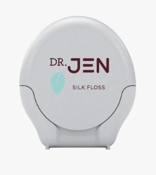 Dr. Jen's plastic-free floss dispenser