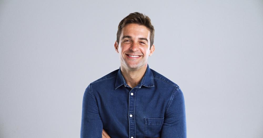 Smiling young man